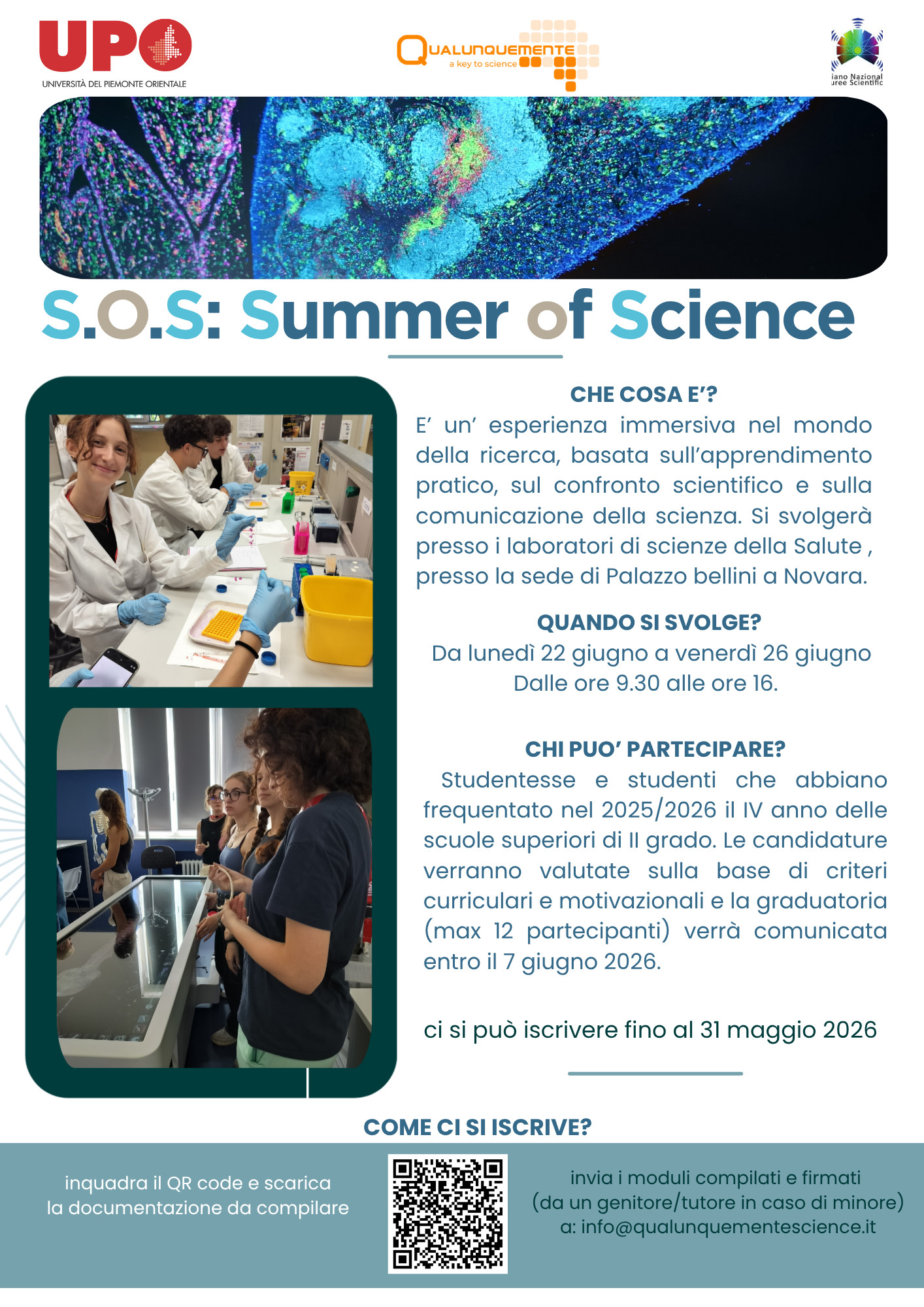 SOSSummer of School 2026